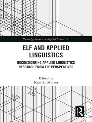 cover image of ELF and Applied Linguistics
